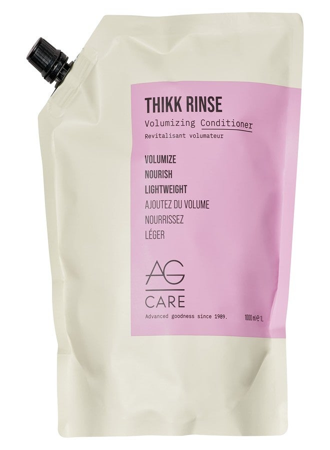 AG Care Thikk Rinse Volumizing Conditioner, 33.8 Fl Oz - Image 1