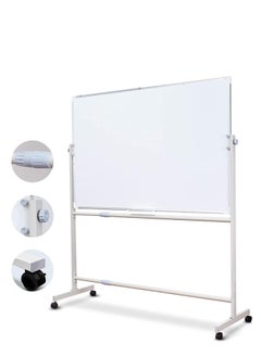 Cool Baby COOLBABY Mobile Dry Erase White Board Metal castors 90 x 120 cm (Double-sided,white and green)  - Image 1