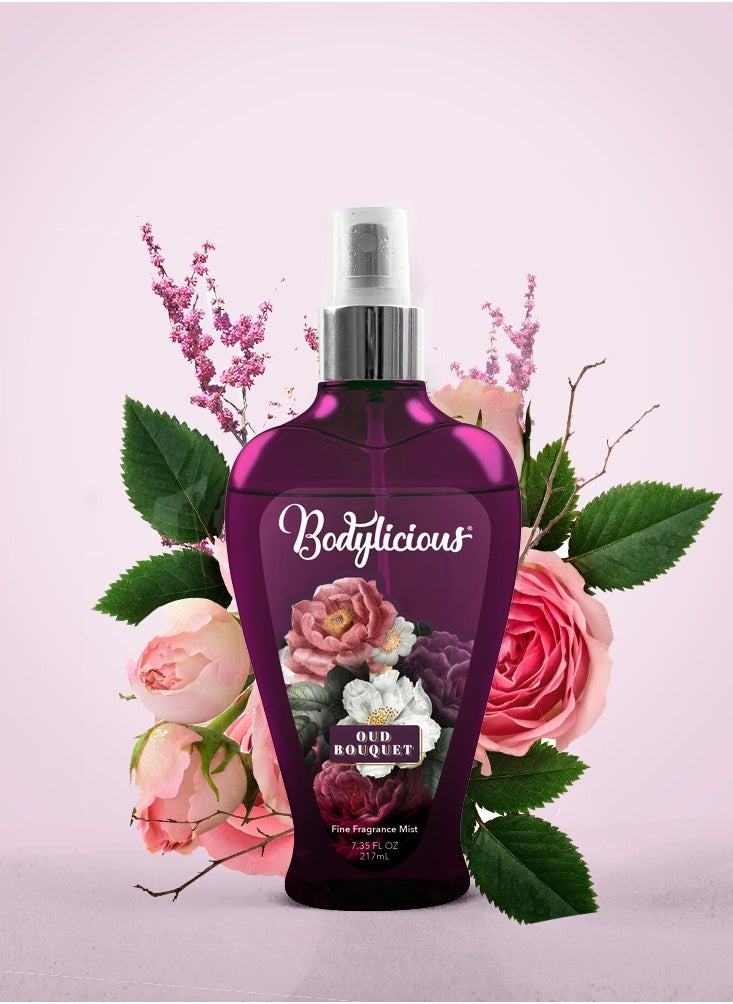 Bodylicious - Bodylicious Oud Bouquet Fine Fragrance Mist  217 ml - Image 1