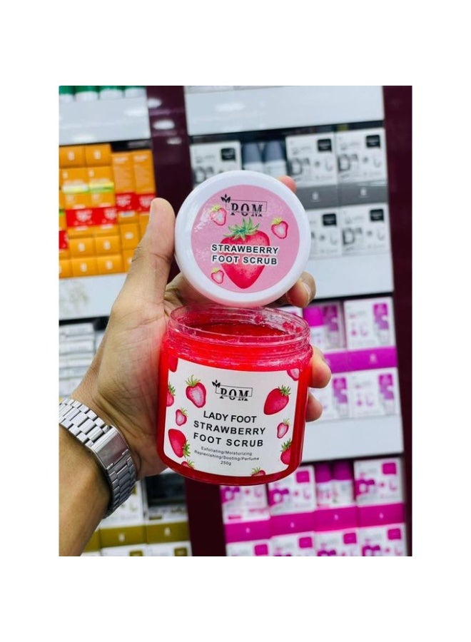 Pom مجموعة العناية بالقدمين - 3 خطوات لأقدام ناعمة وردية برائحة منعشة. - Image 3