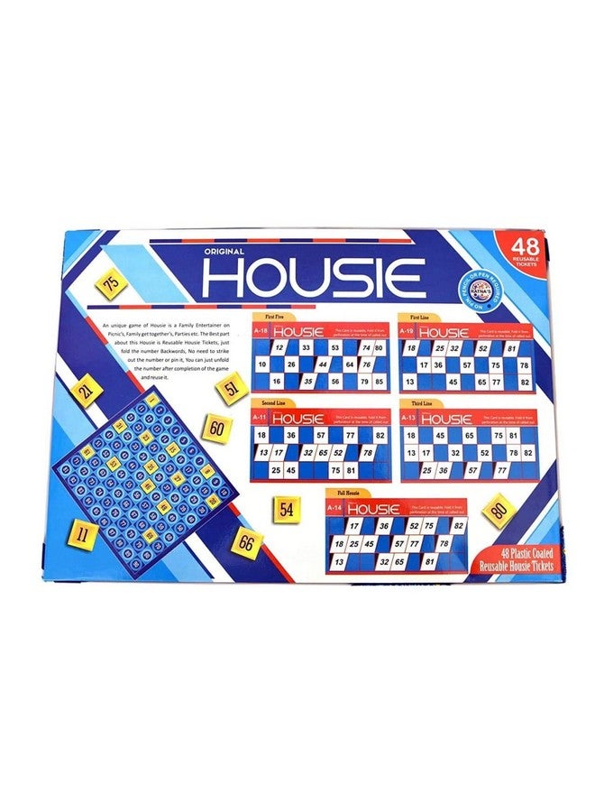 RATNA'S Original Housie! With 48 Reusable Cards.(Fold And Unfold) Its Simple. - Image 1