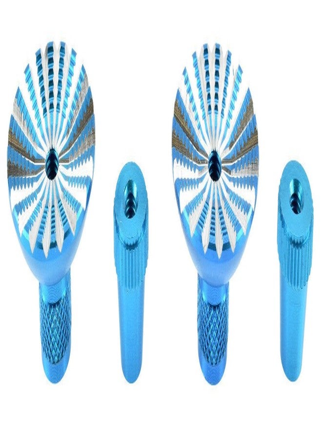 Apex RC Products Blue Futaba/Spektrum DX5i DX6 DX6i DX7S DX8 DX9 / Taranis X9D Umbrella Transmitter Gimbal Sticks Ends #1713 - Image 2