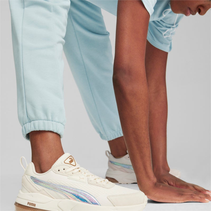 PUMA MOTION Womens Blue Track Pants - Image 4