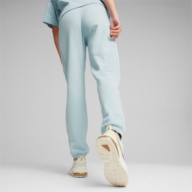 PUMA MOTION Womens Blue Track Pants - Image 5