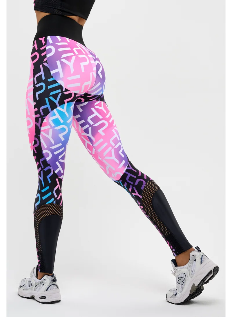 بونا فيدي ليقنز نسائي بتأثير Push Up من Bona Fide – خصر عالي مع شد للبطن وتصميم فريد للتمارين