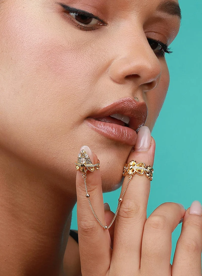SOHI Chic Glam Artificial Band Jewellery