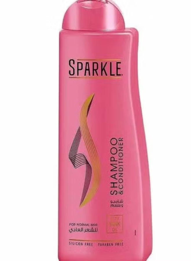 سباركل شامبو وبلسم للشعر العادي - 350 مل - Image 1