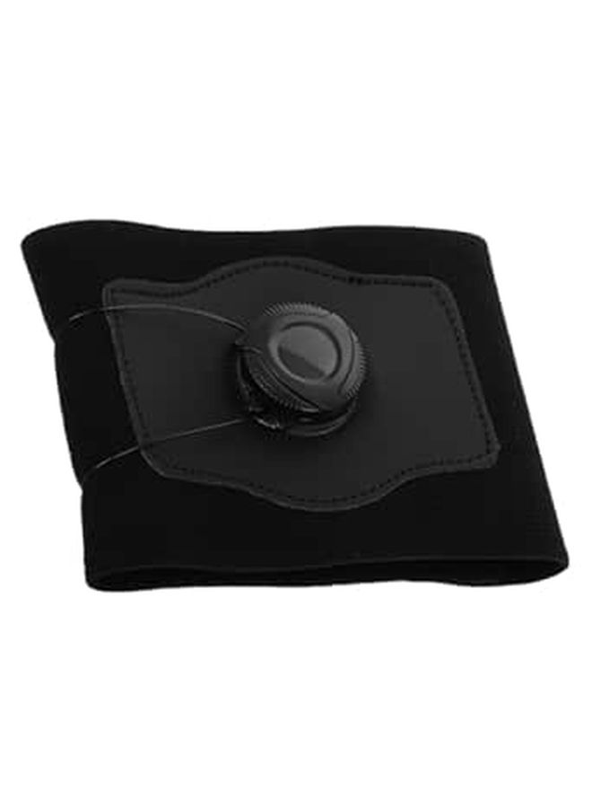 Adjustable Ankle Brace with Support Knob for Running Gym Weightlifting Black - Image 1