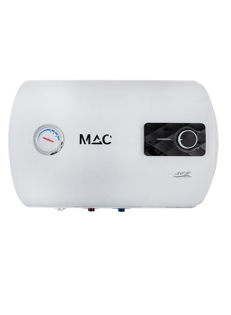 MAC AL GURG MAC Glasslined Storage Electric Water Heater Horizontal 50L - Image 1
