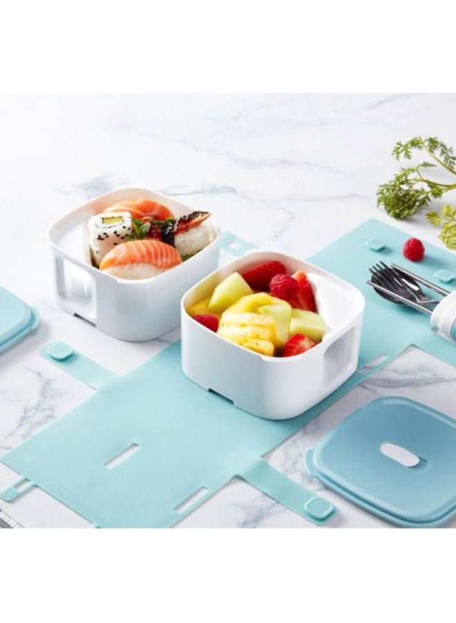 Xiaomi Mijia Kalar Lunch Box Blue/White - Image 2