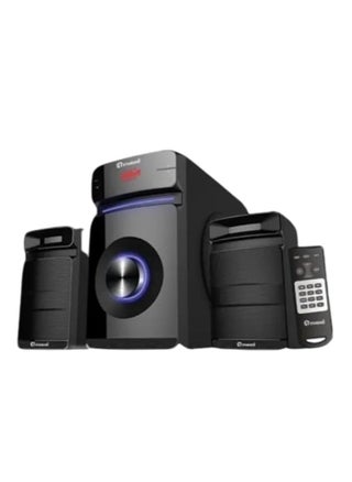 نظام مكبر صوت متعدد الوسائط - 60 واط إجمالي الناتج، مضخم صوت عميق، بلوتوث، FM، USB، SD، AUX، مدخل بصري، جهاز تحكم عن بعد VORTEX-6000 - أسود - pzsku/ZA730C6D17B6E436F9A63Z/45/1748701042/3a4744be-6311-4a9b-9fee-a5d5d1e8c990