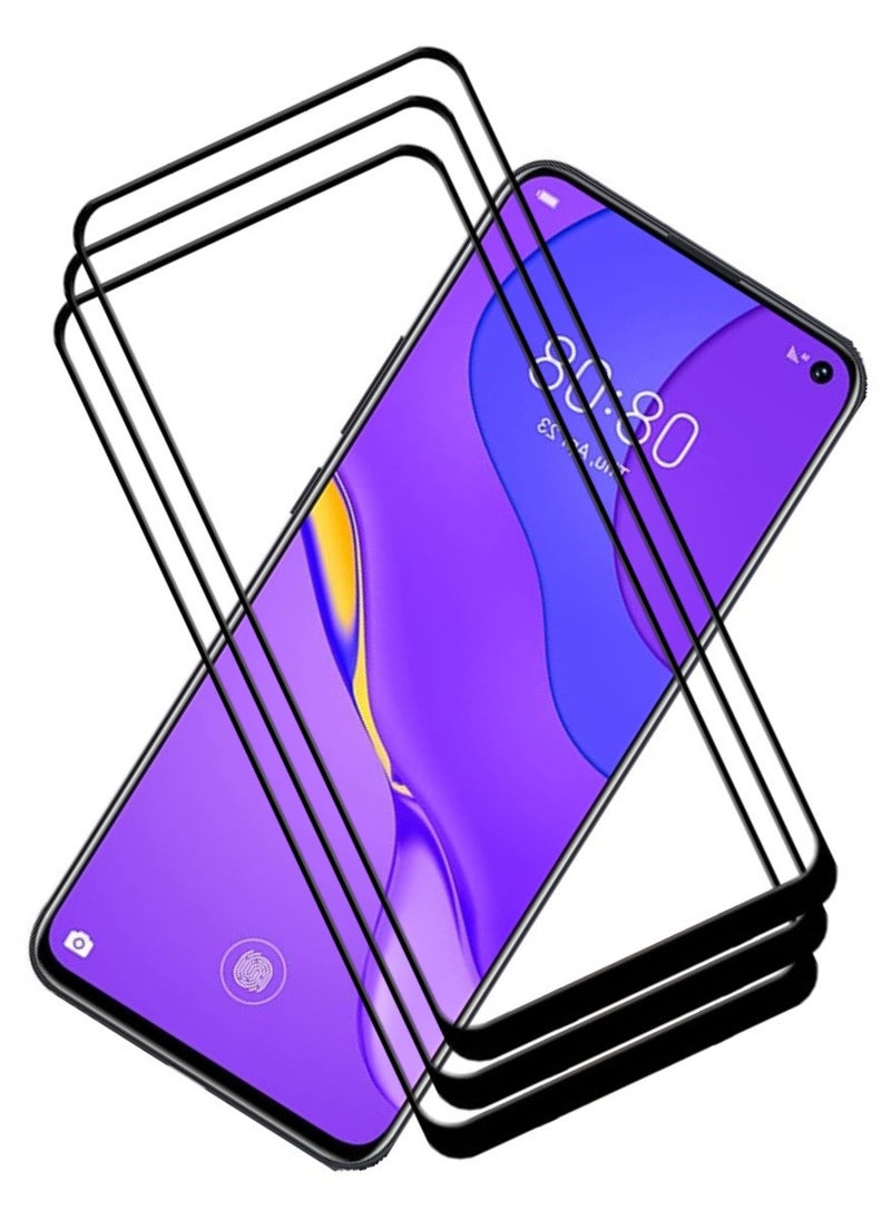 ACLIX 3 Pieces Antistatic ESD Dustproof Premium Quality High Definition Tempered Glass Screen Protector Designed For Huawei nova 7 5G - Image 1