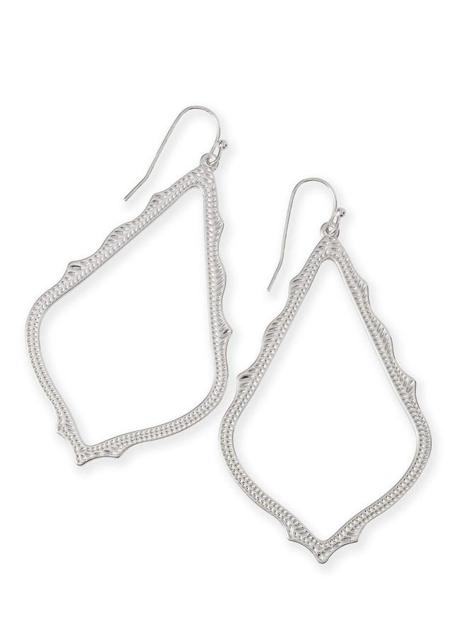 Kendra Scott Sophee Drop Earrings For Women, Fashion Jewelry, Rhodium-Plated  - Image 1