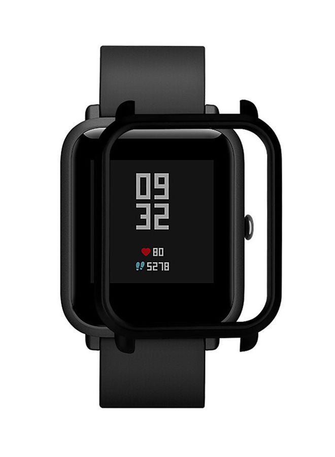 NIBEMINENT Protective Case Cover for Xiaomi Amazfit Bip Watch Black - Image 2