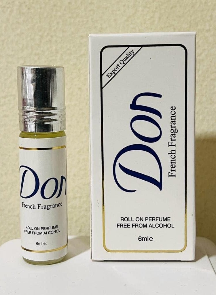 DON FRENCH FRAGRANCE OIL 6ML FREE FROM ALCOHOL (Aromatic) - Image 2