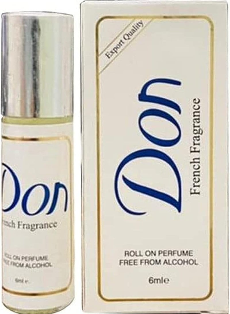 DON FRENCH FRAGRANCE OIL 6ML FREE FROM ALCOHOL (Aromatic) - Image 1