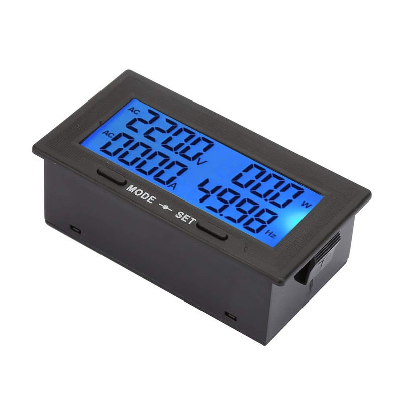 جهاز قياس الجهد والتيار المتردد الرقمي ZJchao 6 في 1 مع شاشة LCD ومعايرة مخصصة ووظيفة إنذار - Image 3