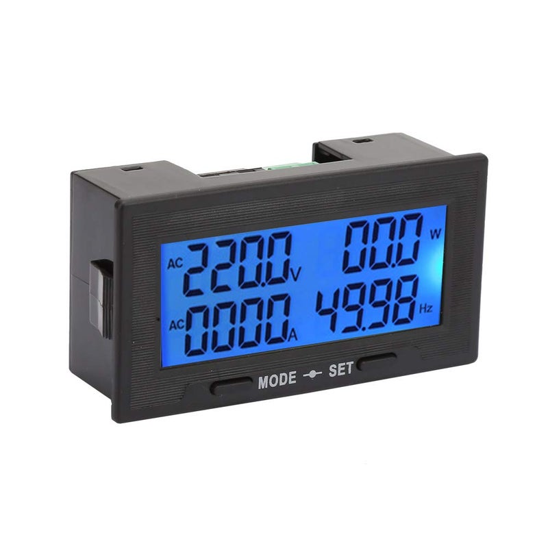 جهاز قياس الجهد والتيار المتردد الرقمي ZJchao 6 في 1 مع شاشة LCD ومعايرة مخصصة ووظيفة إنذار - Image 5