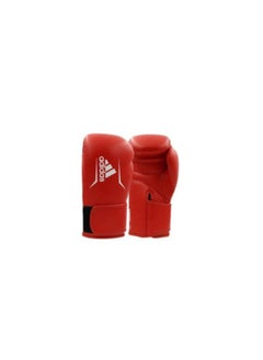 Adidas Boxing Gloves Speed 50  Color: SolarRed/Silver  Size: 4 Oz  - Image 4