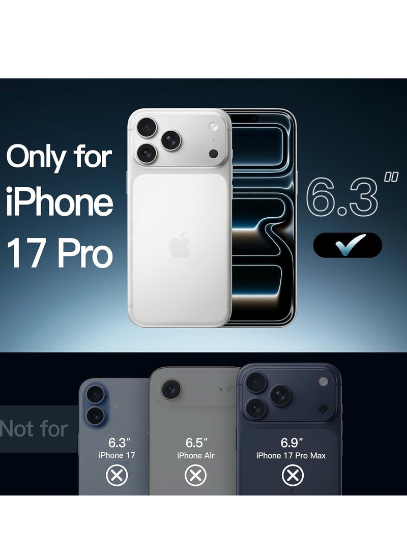 iPhone 17 Pro Case Liquid Soft Silicone iPhone 17 Pro Cover Anti Scratch with Inside Microfiber Lining Shockproof Protective Phone Case for iPhone 17 Pro 6.3 inch - Image 2