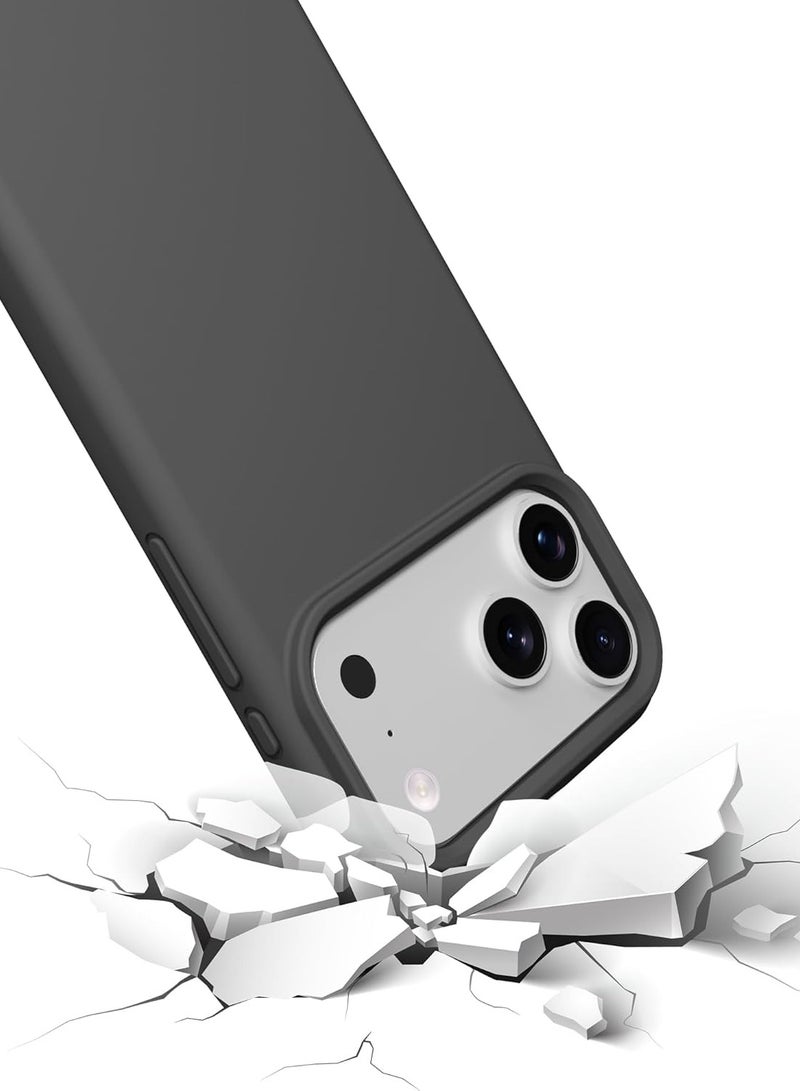 جراب سيليكون لهاتف iPhone 17 Pro (مقاس 6.3 بوصة) مع بطانة داخلية من الألياف الدقيقة (مايكروفايبر) - Image 5