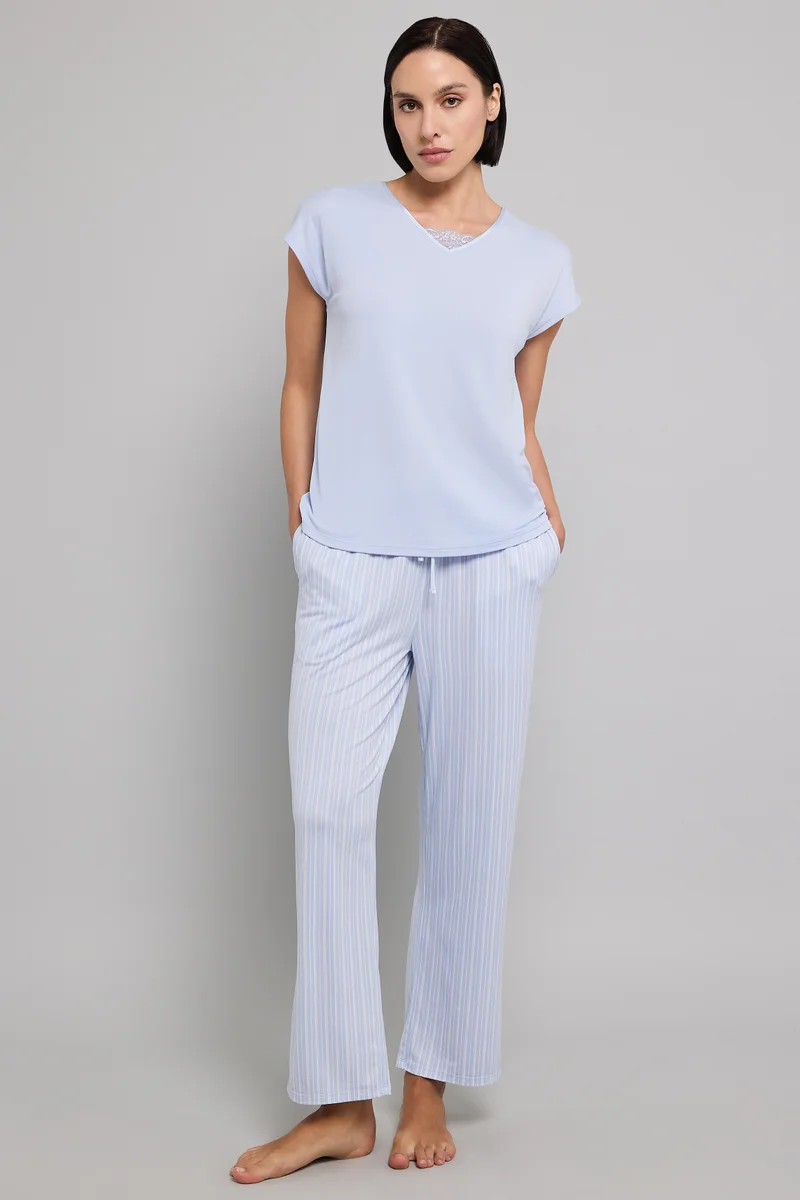 R&B Striped Pyjama Set