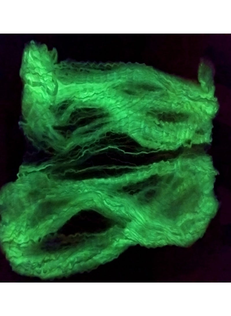 Generic - Stretch Spider Web Decoration with 60 Extra Fake Spiders, 1000 Square Feet of Spooky Stretch Spider Web for Yard Indoor Outdoor Party Haunted House (Glow, 300g) - Image 1