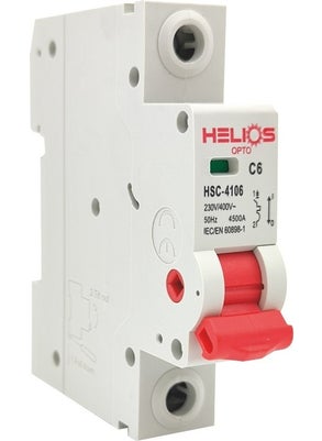 Helios Opto 1X63A 4500KA Type C Single Phase W Automat HSC-4163 