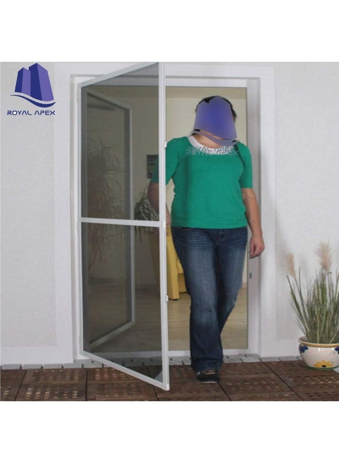 Royal Apex Custom Fiber Fly Insect Net, Anti Mosquito Bug For Windows Doors And Patio, Premium Pet Screen, Net Barrier, Invisible (4 Feet, 2.5 Meter) - Image 5