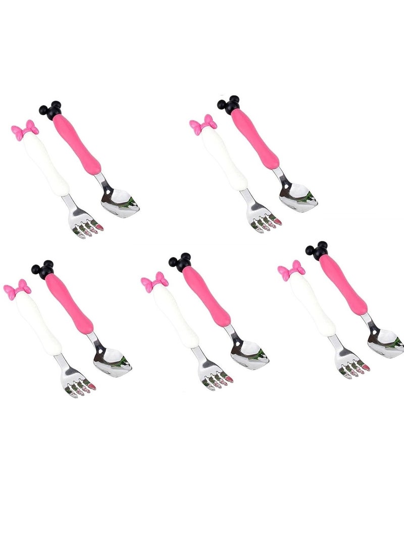 general 5-Set Minnie Mouse Fork And Spoon - Image 1