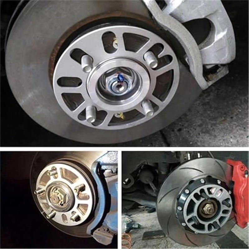 DEMULAX 4PCS Aluminum Car Wheel Spacer Shims - Image 2