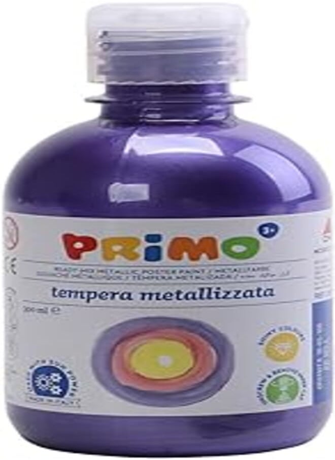 PRIMO - Primo Guash Paint Bottle, 300 Ml - Metallic Violet - Image 1