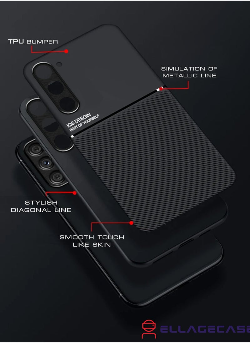ELLAGECASE Case for Samsung Galaxy S23 Plus, Ultra Thin Premium Case, Solid Camera Protection, Thin, Easy to Hold, Hidden Metal Plate  - Image 5