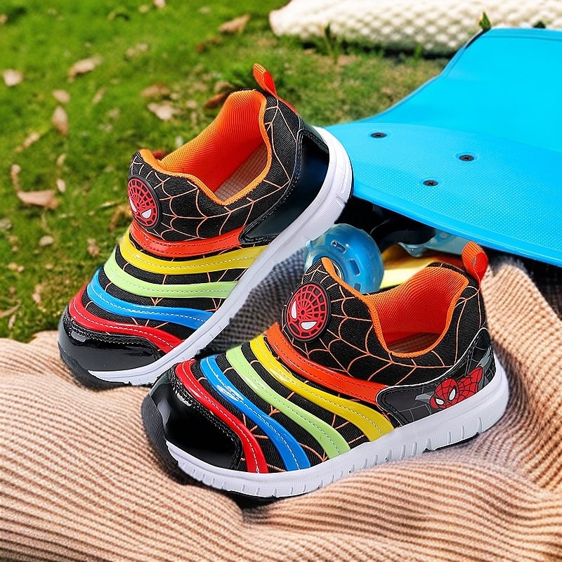 Caterpillar Children'S Shoes, Children'S Breathable Mesh Boys And Girls Baby Shoes, Small And Medium-Sized Children'S Soft-Soled Casual Sports Shoes - Image 2