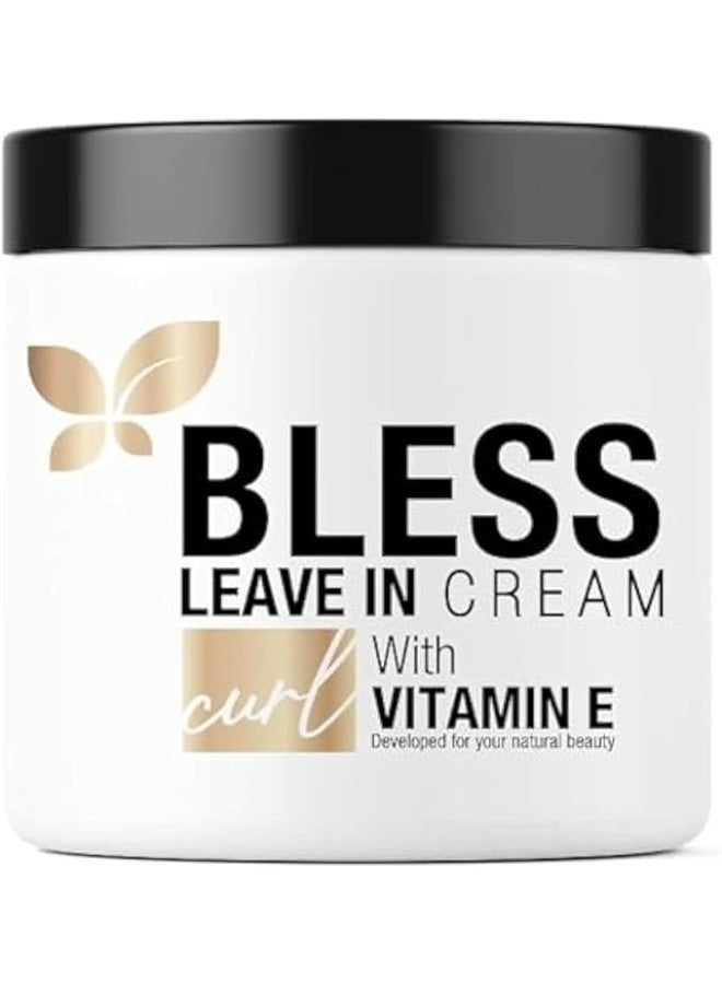 بليس كريم يترك على الشعر مع فيتامين E 450 مل - Image 1