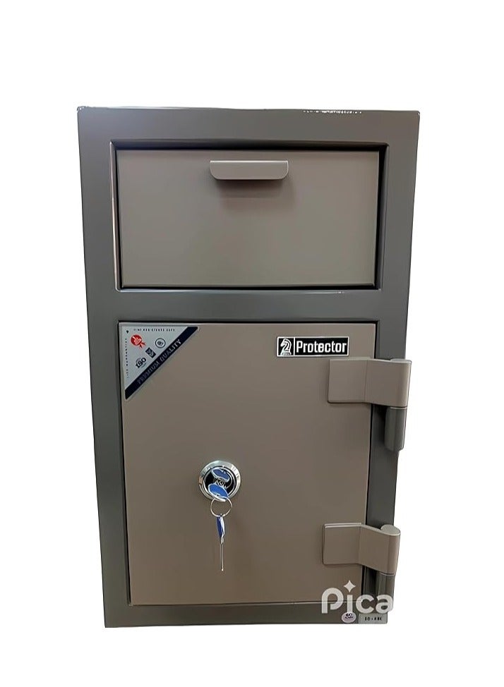Protector Safe Cash Deposit Box with Drop Slot, Keypad Lock, for Office, Home, Retail Store - Image 2