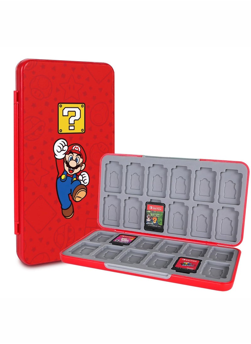 Generic 24-inch Game Card Case for Nintendo Switch OLED, Switch Lite, Cute Game Card Case for Game Cards and SD Cards, Storage Case  - Image 1