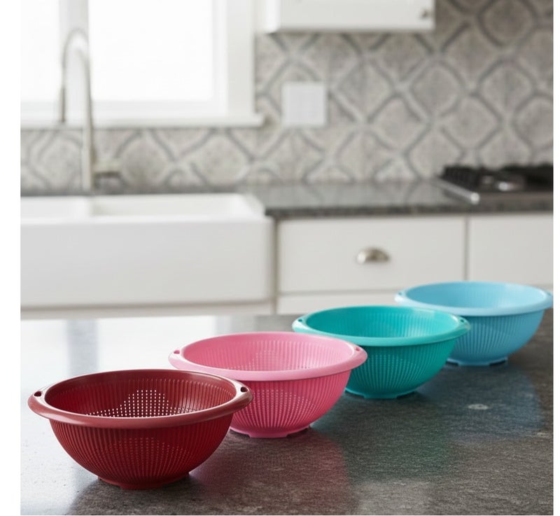 favilla Vegetable and fruit strainer - large plastic, code 643 - multi-colored - Image 1