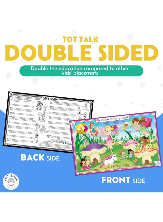 Tot Talk Tot Talk Placemat U.S. Constitution Meal Dining Kids Mat  - Image 3