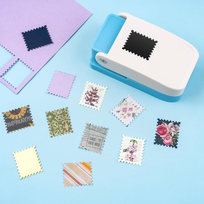 BBLING 1.5x1.25 inch Stamp Puncher Lever Type Paper Punching Machine, Used for Making Scrapbook DIY Card Making Crafts (Cannot Cut Fabric) - Image 5