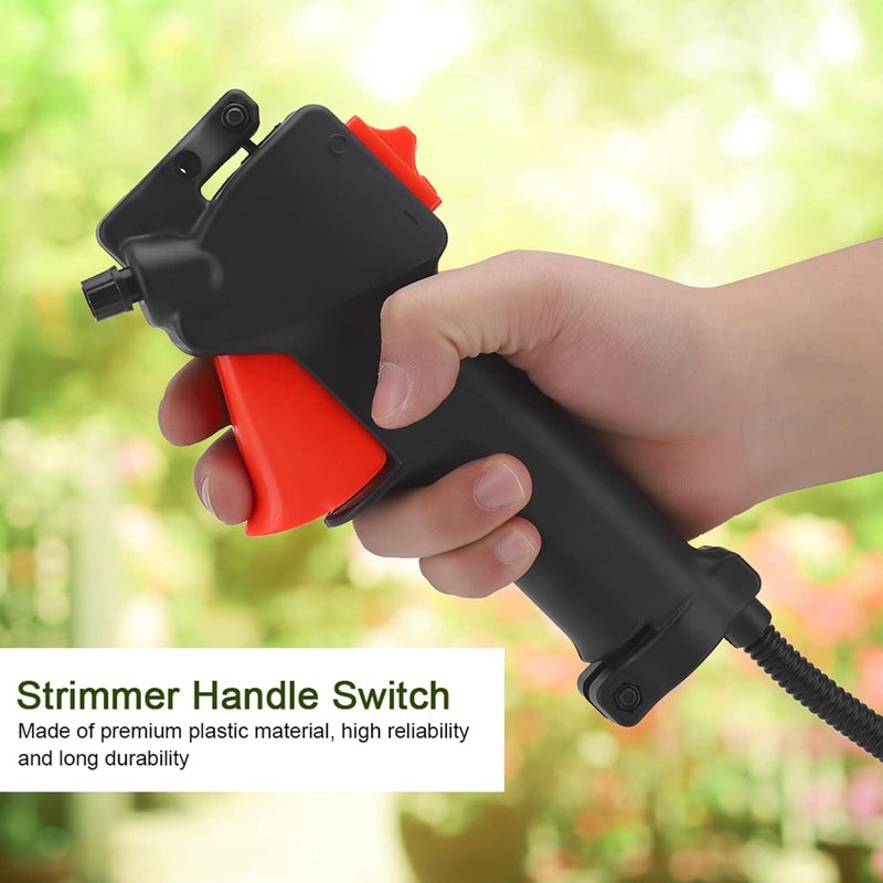 Accelerator Actuator Mango Switch, Stimmer Premium Plastic Mango Switch with Accelerator Actuator for Several Rolls for Several Brush Cutters for the Broken - Image 4