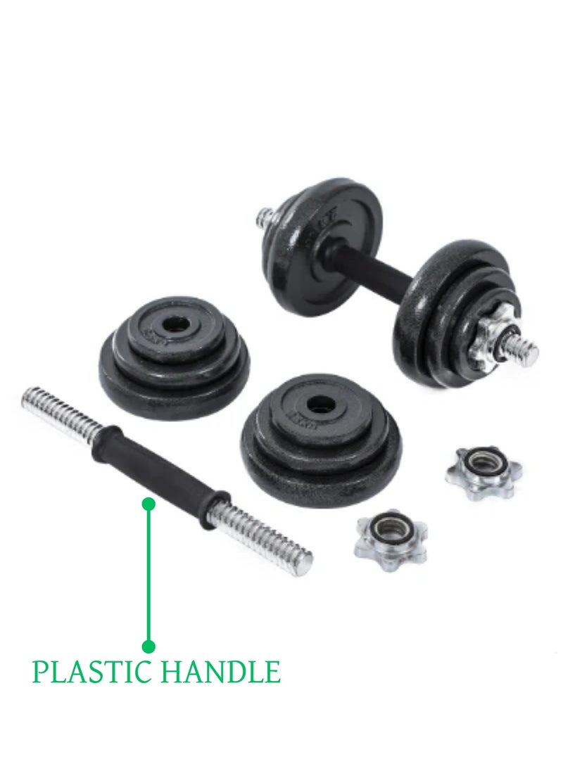 MAAS 20kg Adjustable Compact Dumbbell Weight Set for Home Training and Gym  - Image 5