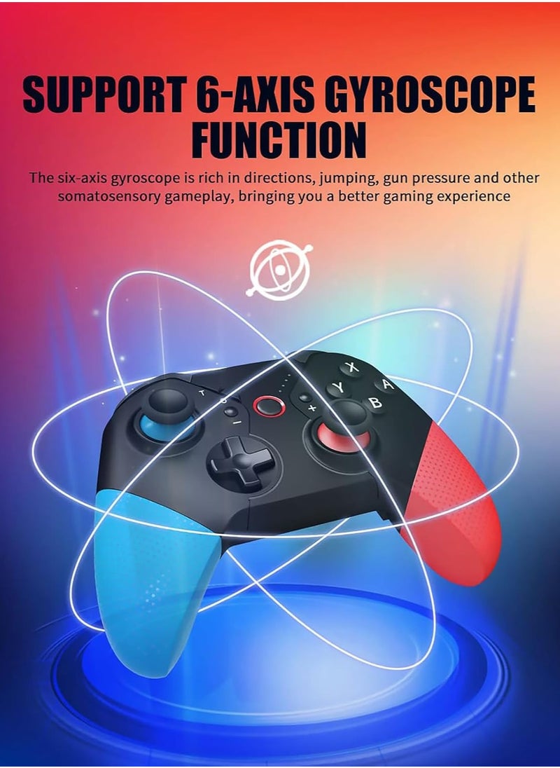 Generic - Wireless Game Controller for Switch/Lite/OLED - Pro Joystick with Gyro Axis, Turbo Dual Shock, and Wake-Up Function for Enhanced Gaming Experience. - Image 1