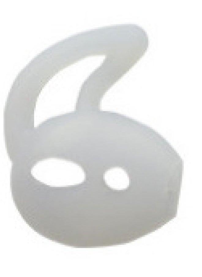 Generic - For Airpods Headphone Covers TWS Huawei Xiaomi Rammer Silicone Earbuds Ear Cap Apple Second Generation Headset-Color:Transparent (double Hole With Ears)-Model:ES32 ES62 ES68 - Image 1