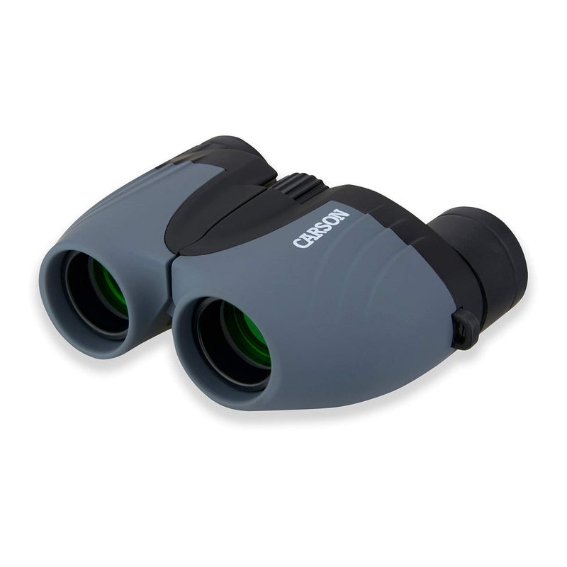 Carson Tracker 8x21mm Compact Sport Binocular, Grey (TZ-821) - Image 1