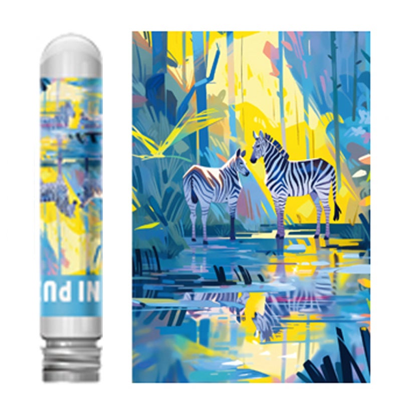 Mini Test Tube Puzzle For Adults 150 Pieces Paper Convenient Kidsren'S Educational Toy Landscape Picture Creative Birthday Gift - Image 1