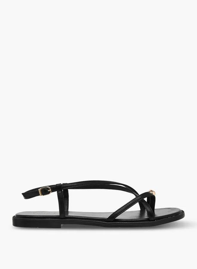 سيليست Women Cross Strap Flat Sandals