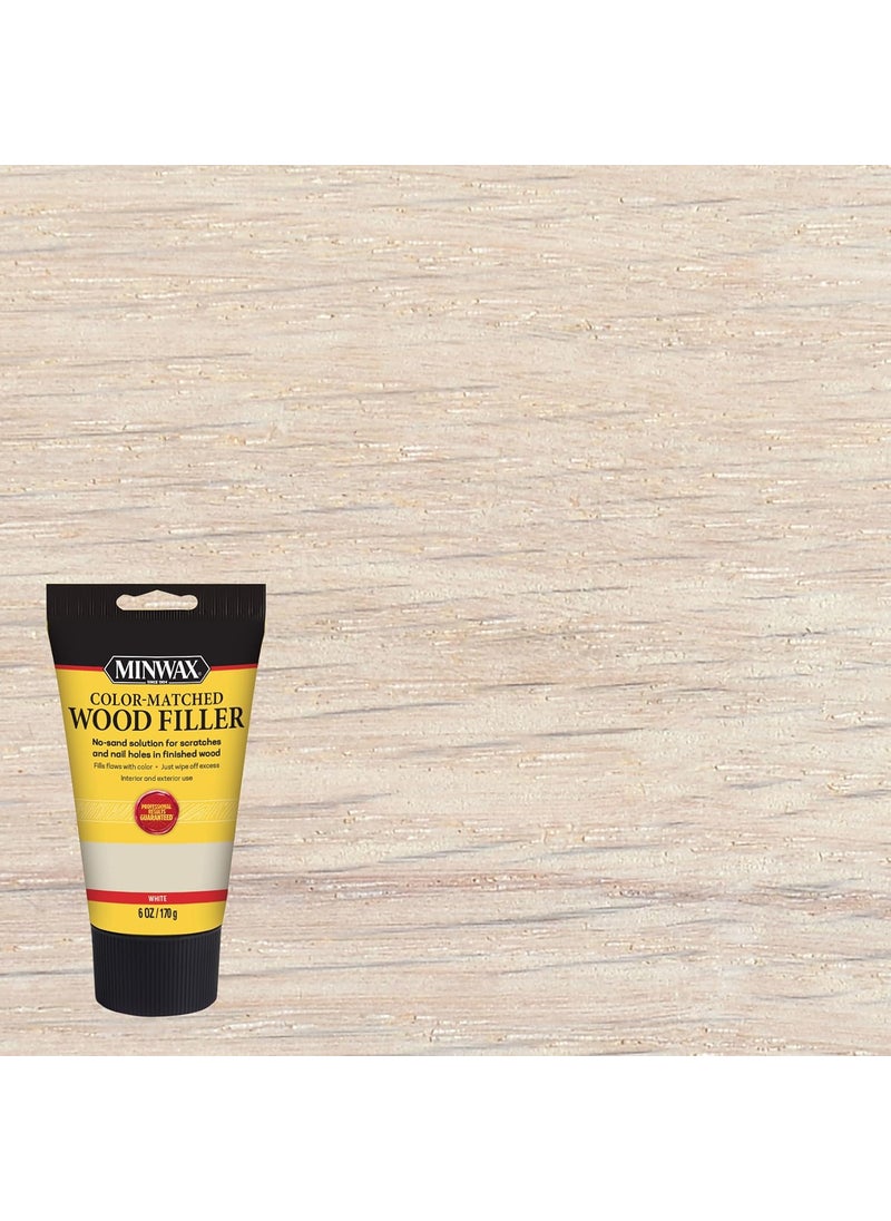 Minwax Minwax 448540000 ColorMatched Filler Wood Putty 6 oz White 6 Ounce  - Image 2