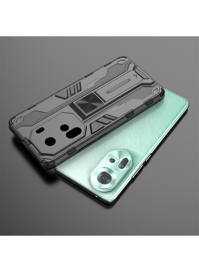 erorex Case For OPPO Reno11 Global Supersonic Armor PC Hybrid TPU Phone Case - Image 5