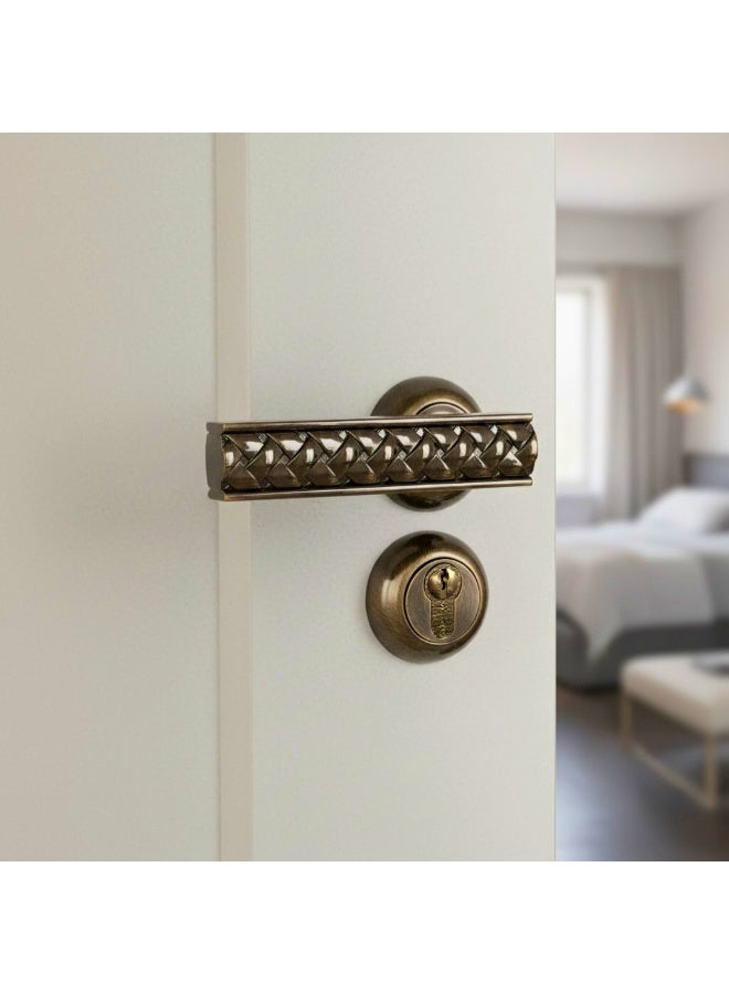 Siag Rosetta Cylinder Door Handle Q05-129B - Image 1